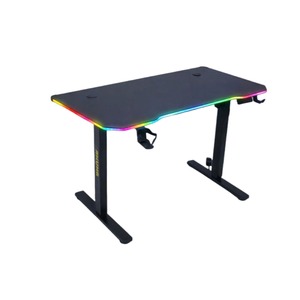 BUREAU GAMING KAMID03RGB REGLABLE CARBONE NOIR