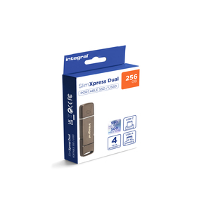 SSD externe SlimXpress Dual USSD 256Go
