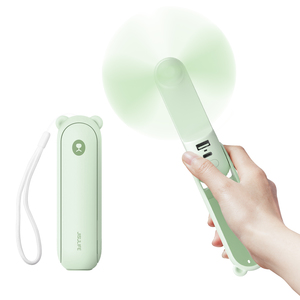 VENTILATEUR PORTATIF RECHARGEABLE 4000MAH FAN 8 PLUS VERT