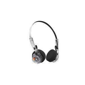 MONDO CASQUE FREESTYLE ON-EAR BT 5.3 TRANSPARENT PADS NOIR ET ORANGE
