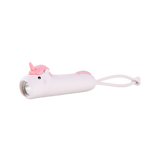 LAMPE TORCHE EN SILICONE LICORNE