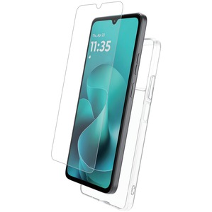 STARTER PACK COQUE SOUPLE + VERRE TREMPE MOTOROLA G06 POWER