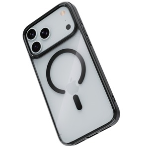 TIGER CASE AIRSHOCK CLEAR NOIR MAGSAFE 4M IPHONE 18 PRO/17 PRO