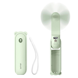 VENTILATEUR PORTATIF 4000MAH FAN 8 PLUS VERT_NEW