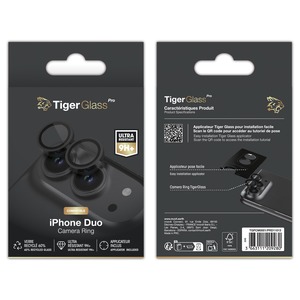 TIGER GLASS PRO CAMERA RING IPHONE DUO