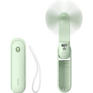 VENTILATEUR PORTATIF  2000MAH FAN 8 VERT