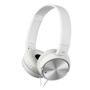 CASQUE MICRO JACK 3,5MM MDRZX110 NOISE CANCELLING BLANC