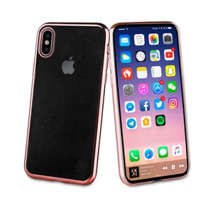 COQUE BLING OR ROSE APPLE IPHONE X XS
