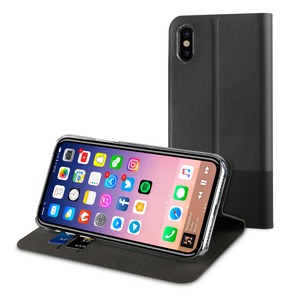 FOLIO EDITION STAND NOIR: APPLE IPHONE X/XS
