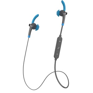 M2S sport stereo earphones wireless with microphone blue
