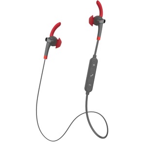 M2S sport stereo earphones wireless with microphone red
