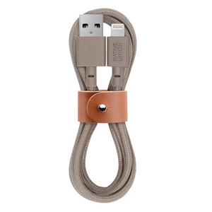 NATIVE UNION BELT CABLE LIGHTNING 1.2M TAUPE