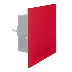 HIDE MAGNETIC PLATE RED