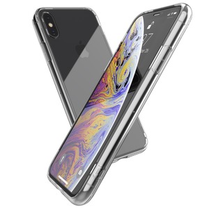 COQUE GLASS PLUS FOR IPHONE Xs - CLEAR