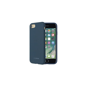 SMOOTHIE SILICONE CASE NAVY BLUE FOR APPLE IPHONE SE/8/7
