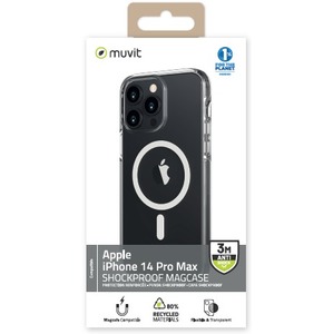 MUVIT FOR CHANGE COQUE MAGSAFE 3M RECYCLEE IPHONE 14 PRO MAX