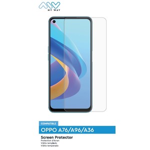 MYWAY VERRE TREMPE PLAT OPPO A76/A96/A36