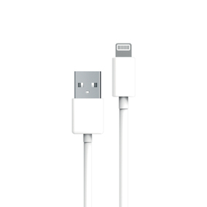 MYWAY CABLE 2M USB A LIGHTNING BLANC