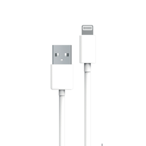 MYWAY CABLE USB A VERS LIGHTNING MFI 1M BLANC