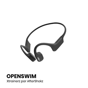 CASQUE MP3 CONDUCTION OSSEUSE OPEN SWIM NOIR