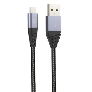 TIGER ULTRA RESISTANT CABLE TYPE C 1.2M 3A GREY