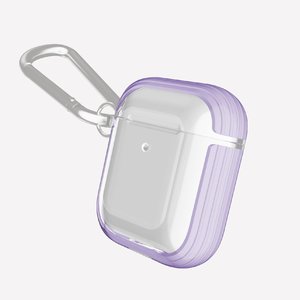 DEFENSE CLEAR FOR AIRPODS PURPLE
