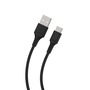 Muvit For Change CABLE USB-A USB-C 1,2M NOIR
