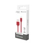 MyWay CABLE USB-A LIGHTNING 1M ROUGE