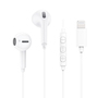Muvit For Change ECOUTEURS LIGHTNING PLASTIQUE RECYCLE BLANC