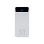 Rivacase POWERBANK 10000 MAH QC PD 20W ECRAN LCD BLANC