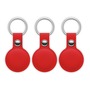 MiLi by Muvit PACK 3 MITAG TRACEUR PORTE CLEF SIMILI CUIR ROUGE