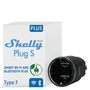 SHELLY Shelly Plus Plug S - Prise connectée Wi-Fi programmable 12A - 2500 W - Horaires & Minuteur - Compteur de conso - Noir