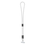 Qdos POWERLOOP TOUR DE COU CABLE DE CHARGE TYPEC-C AVEC ATTACHE BLANC