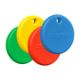 CHIPOLO POP TRACKER PORTE CLE X4 APPLE ANDROID ROUGE BLEU JAUNE VERT
