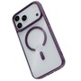 Tiger TIGER CASE AIRSHOCK CLEAR VIOLET MAGSAFE 4M IPHONE 18 PRO/17 PRO