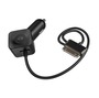 Muvit NEW BLACK APPLE 30 PIN WIRED CAR CHARGER 1A