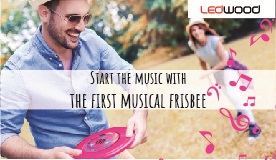 ledwood musical frisbee