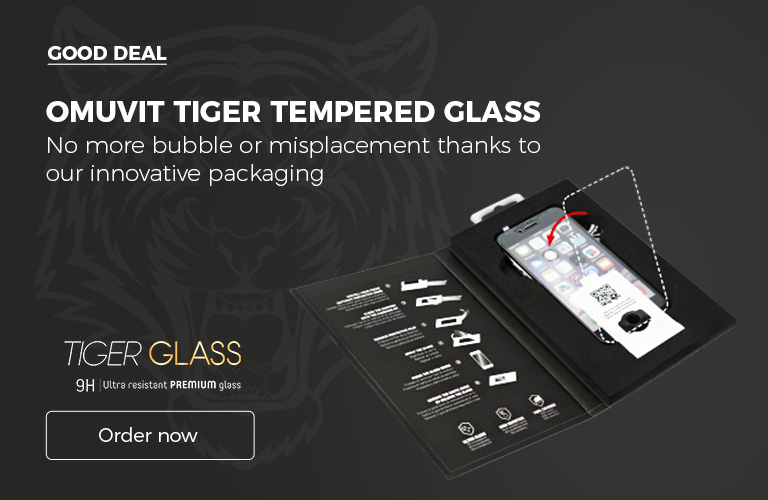mobile tempered glass omuvit tiger 